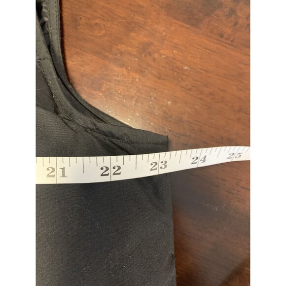 St Johns Bay M Black Puffer Outdoor Vest Minimalist - Picture 6 of 7